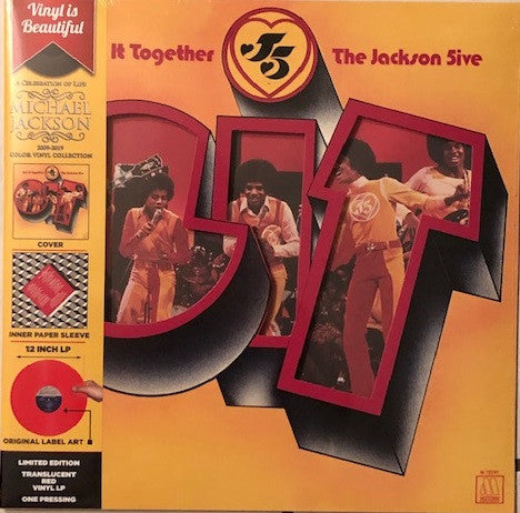 The Jackson 5 : Get It Together (LP, Album, Ltd, RE, Red)