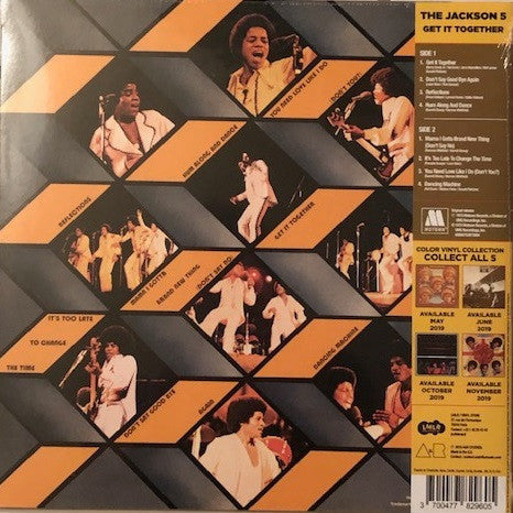 The Jackson 5 : Get It Together (LP, Album, Ltd, RE, Red)