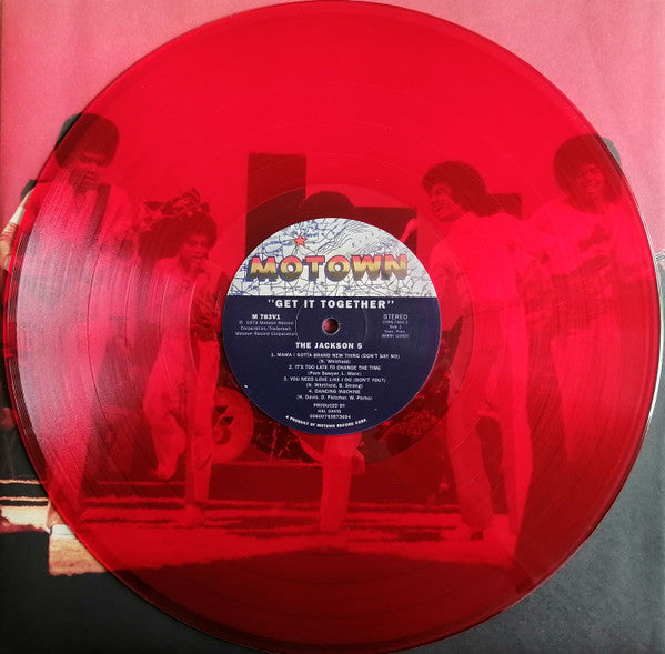 The Jackson 5 : Get It Together (LP, Album, Ltd, RE, Red)