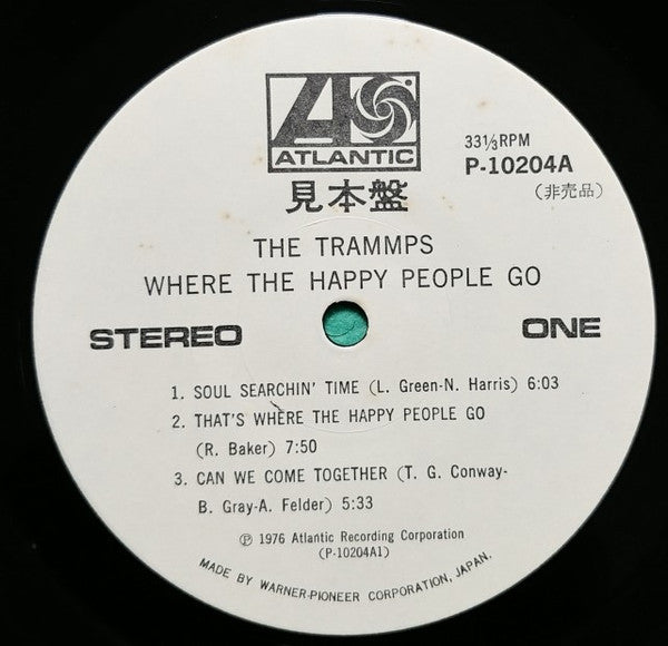 The Trammps : Where The Happy People Go (LP, Album, Promo)