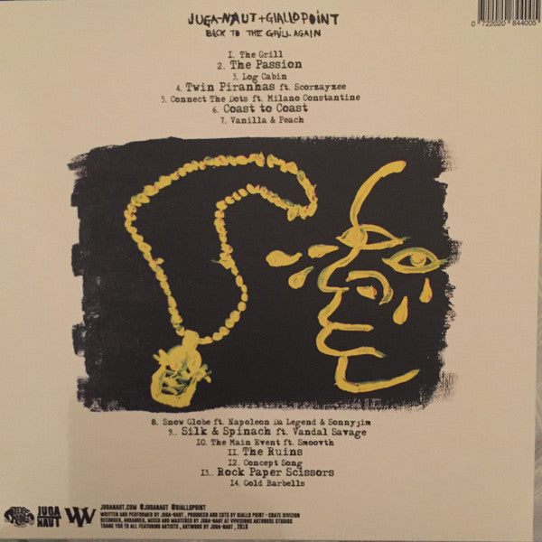 Juga-Naut, Giallo Point : Back To The Grill Again (LP, Ltd, Num, whi)