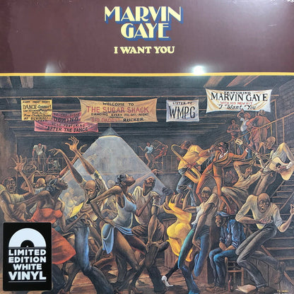 Marvin Gaye : I Want You (LP, Album, Ltd, RE, Whi)