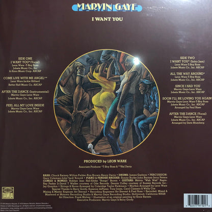 Marvin Gaye : I Want You (LP, Album, Ltd, RE, Whi)