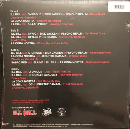 La Coka Nostra Presents Ill Bill : Black Metal (2xLP, Album, Ltd, Smo + 7", Cle)