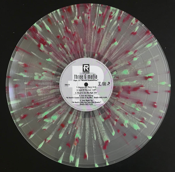 Three 6 Mafia : Chpt. 2: "World Domination" (2xLP, Album, Ltd, RE, RP, Cle)