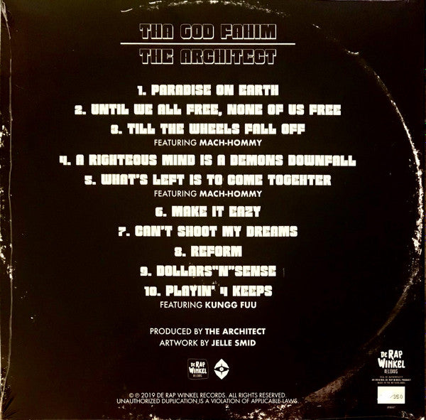 ThaGodFahim X Architect (2) : Dollars "N" Sense (LP, Album, Ltd)
