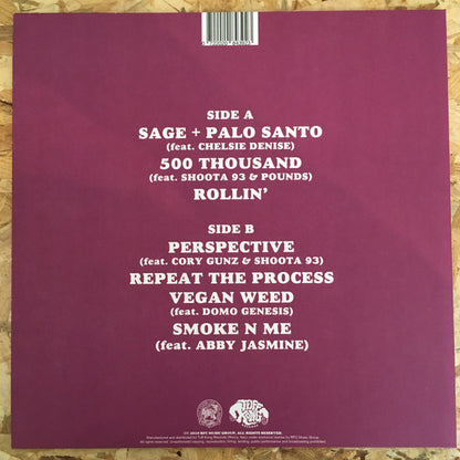 Smoke DZA : BaconEggAndTrees (LP, Ltd, Num)
