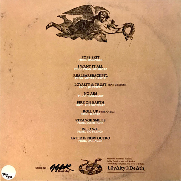 Flee Lord : Later Is Now (LP, Album, Ltd, Num)