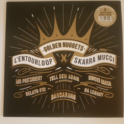 L'entourLoOp X Skarra Mucci : Golden Nuggets (12", EP, Ltd, Gol)