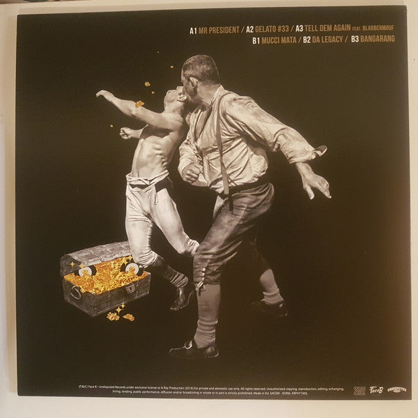 L'entourLoOp X Skarra Mucci : Golden Nuggets (12", EP, Ltd, Gol)