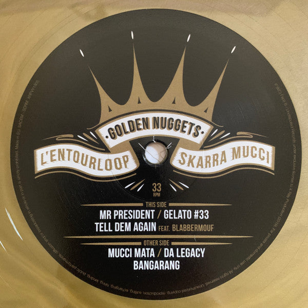 L'entourLoOp X Skarra Mucci : Golden Nuggets (12", EP, Ltd, Gol)
