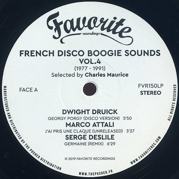 Various : French Disco Boogie Sounds Vol. 4 (1977-1991) (2xLP, Comp)