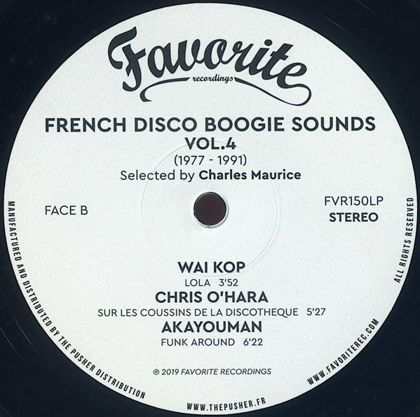 Various : French Disco Boogie Sounds Vol. 4 (1977-1991) (2xLP, Comp)