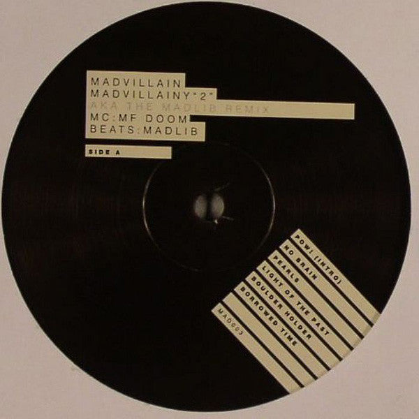 Madvillain : Madvillainy "2" Aka The Madlib Remix (2xLP, Album, Ltd)