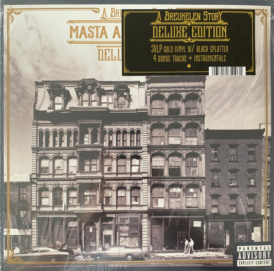 Masta Ace & Marco Polo (3) : A Breukelen Story (3xLP, Album, Dlx, Ltd, RE, Gol)