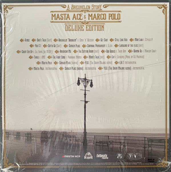 Masta Ace & Marco Polo (3) : A Breukelen Story (3xLP, Album, Dlx, Ltd, RE, Gol)