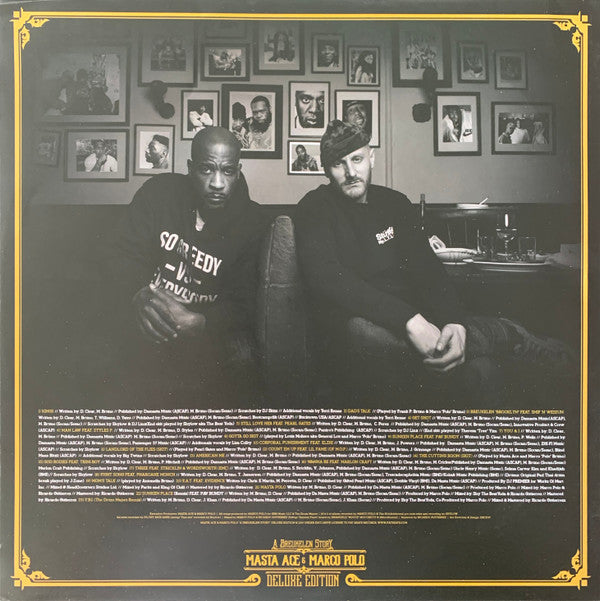 Masta Ace & Marco Polo (3) : A Breukelen Story (3xLP, Album, Dlx, Ltd, RE, Gol)