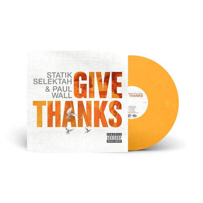 Statik Selektah & Paul Wall : Give Thanks (LP, Album, Ltd, S/Edition, Ora)