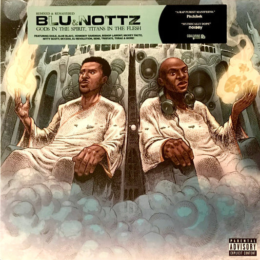 Blu (2) & Nottz : Gods In The Spirit, Titans In The Flesh (LP, Album, RM, Blu)