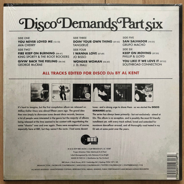 Various : Disco Demands Part Six (3x12", Comp, Ltd)