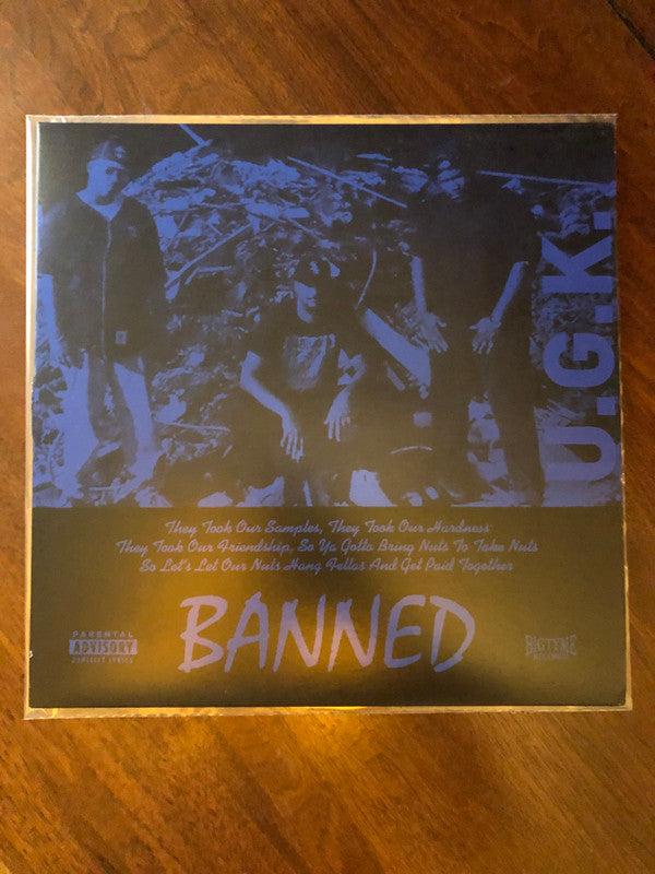 UGK : Banned  (12", Ltd, Num, RE, Blu)
