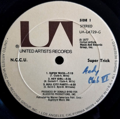 N.C.C.U. : Super Trick (LP, Album)