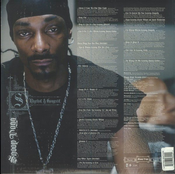Snoop Dogg : R & G (Rhythm & Gangsta): The Masterpiece (2xLP, Album, Ltd, RE, Blu)
