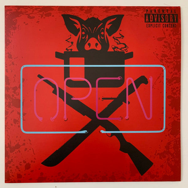 Flee Lord & Grafh : Dirty Restaurant (LP, Album, Ltd, Num, Red)