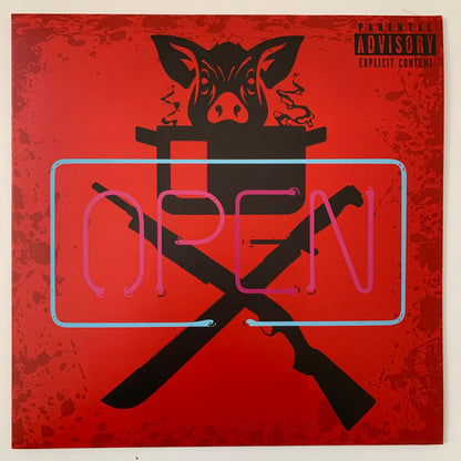 Flee Lord & Grafh : Dirty Restaurant (LP, Album, Ltd, Num, Red)