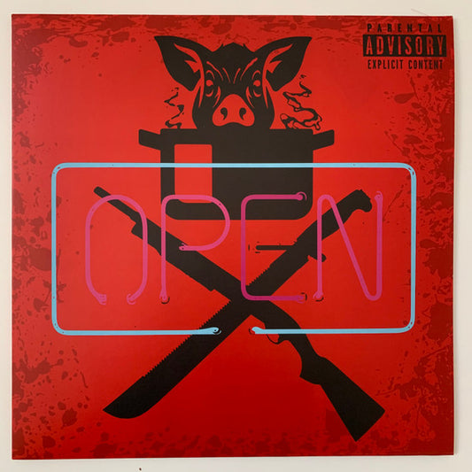 Flee Lord & Grafh : Dirty Restaurant (LP, Album, Ltd, Num, Red)