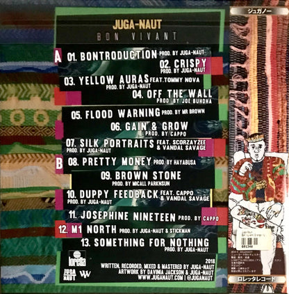 Juga-Naut : Bon Vivant (LP, Album, Ltd, OBI)