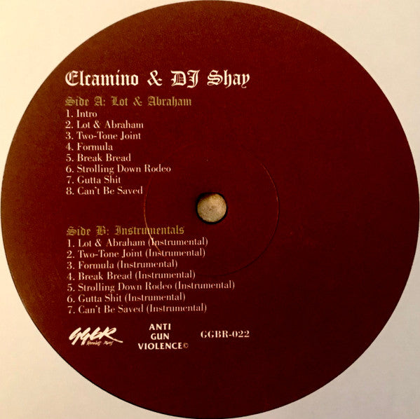 Elcamino (2) & DJ Shay (2) : Lot & Abraham (LP, Ltd, Num)