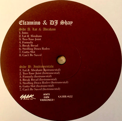 Elcamino (2) & DJ Shay (2) : Lot & Abraham (LP, Ltd, Num)
