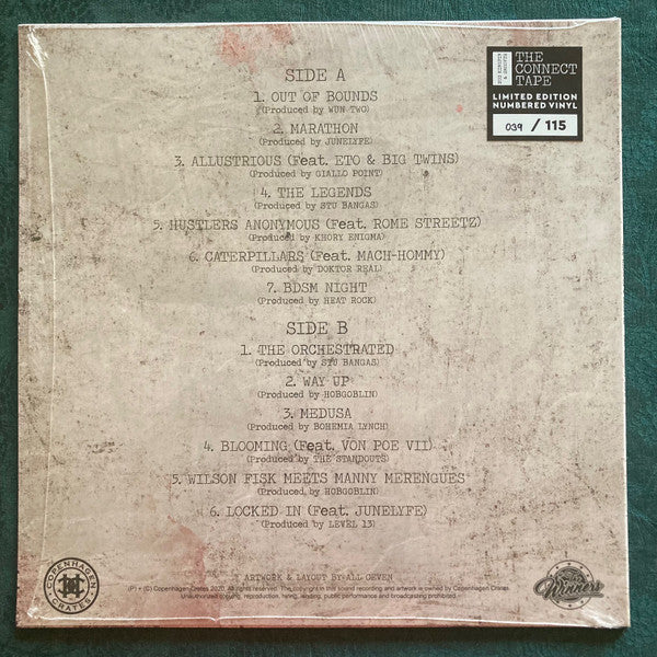 Hus Kingpin & Smoovth aka. Tha Connection : The Connect Tape (LP, Album, Ltd, Num)