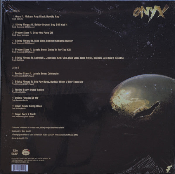 Onyx : Lost Treasures (LP, Comp, Ltd, Gol)