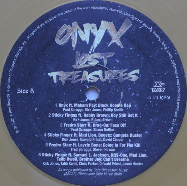 Onyx : Lost Treasures (LP, Comp, Ltd, Gol)
