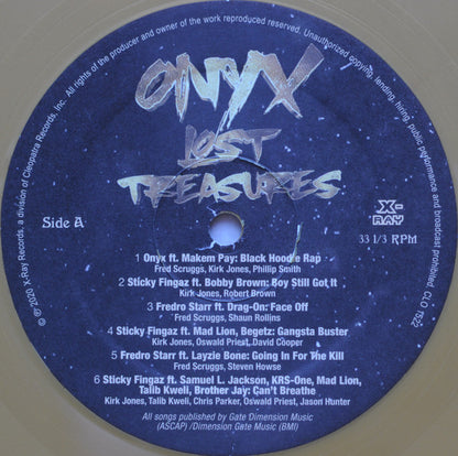 Onyx : Lost Treasures (LP, Comp, Ltd, Gol)
