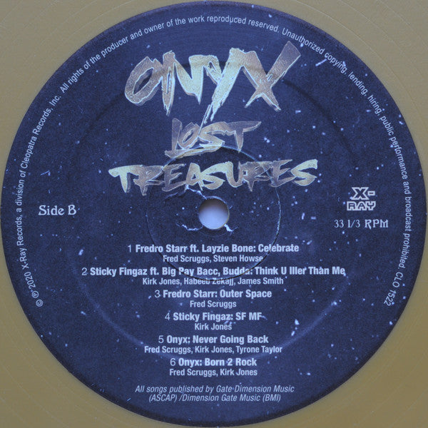 Onyx : Lost Treasures (LP, Comp, Ltd, Gol)