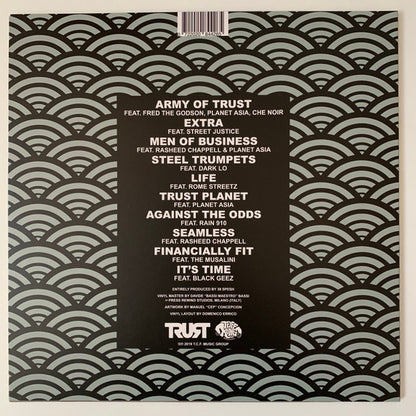 Trust Army x 38 Spesh : Army Of Trust (LP, Album, Comp, Ltd, Num, Red)