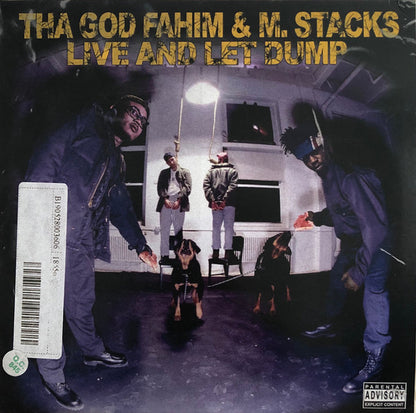 ThaGodFahim / M. Stacks : Live And Let Dump (LP, Album, Ltd, Num, Yel)