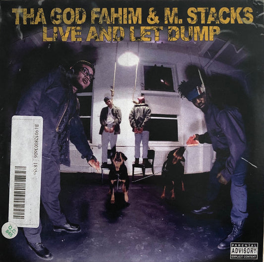 ThaGodFahim / M. Stacks : Live And Let Dump (LP, Album, Ltd, Num, Yel)