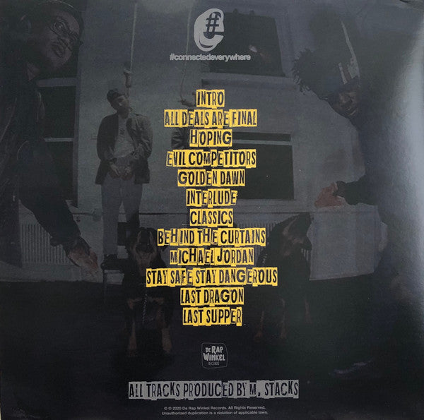 ThaGodFahim / M. Stacks : Live And Let Dump (LP, Album, Ltd, Num, Yel)