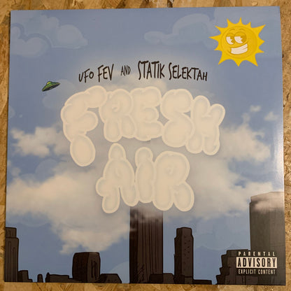 UFO FEV And Statik Selektah : Fresh Air (LP, Album, Ltd, Num, Blu)