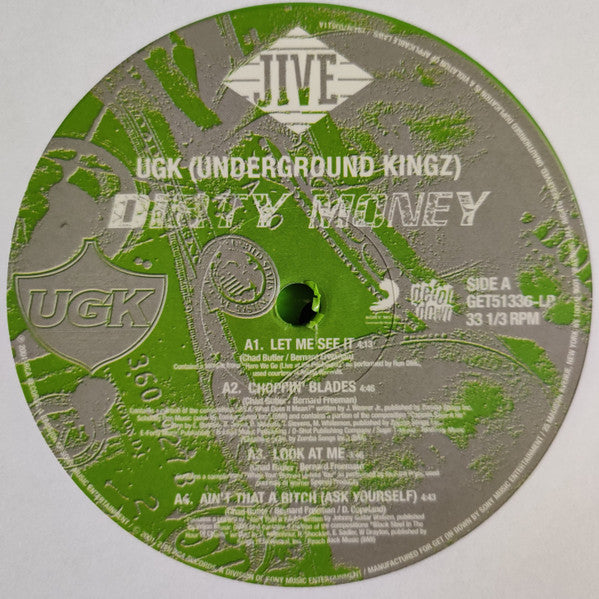 UGK : Dirty Money (2xLP, Album, RE, Gre)