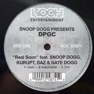 Snoop Dogg Presents D.P.G. (2) feat. Snoop Dogg, Kurupt, Daz Dillinger & Nate Dogg / James (26) : Real Soon / Remember Me (12")