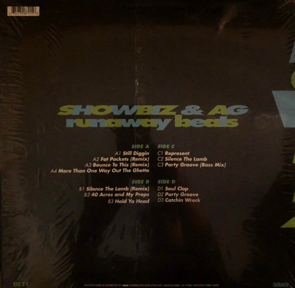 Showbiz & A.G. : Runaway Beats (2xLP, Album)