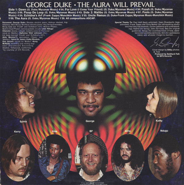 George Duke : The Aura Will Prevail (LP, Album, PRC)