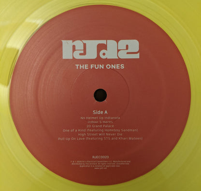 RJD2 : The Fun Ones (LP, Album, Ltd, Yel)