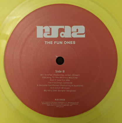 RJD2 : The Fun Ones (LP, Album, Ltd, Yel)