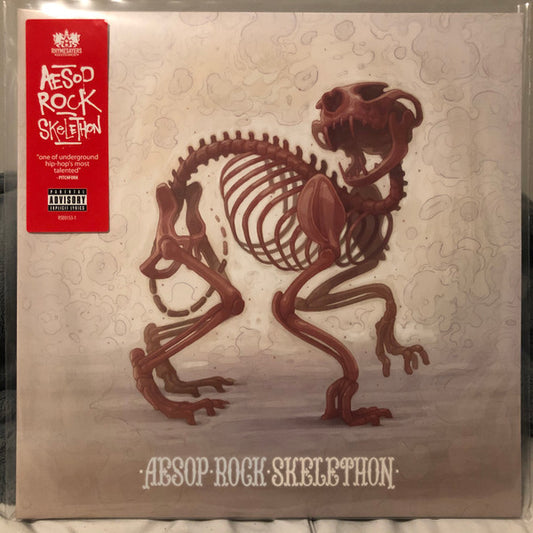 Aesop Rock : Skelethon (2xLP, Album, RE, Red)